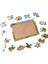 Arılar 16 Parça Eğitici ve Öğretici Ahşap Çocuk Puzzle & Yapboz Bebek Çocuk Oyuncak 2