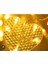 Kalp Perde LED 3m 6 Sıra 12 Adet Kalp LED Işık Gün Işığı 1