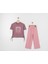 Kız Çocuk Mıu Taşlı Ikili Dokuma Takım G-7276 1