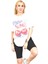 Vişne Baskılı T-Shirt Kadın – Meyve Desenli Yazlık Tişört – Eğlenceli, Renkli, Oversize Stil 2