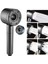 Home 5 Fonksiyonlu Duş Başlığı, Ayarlanabilir Turbo Duş, Yüksek Kaliteli Lüks Tazyik Ayarlı, Modern ve Şık Banyo Aksesuarı Handshower (Siyah) 3