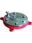 7401300100 Sabit Mengene Altlığı, Kırmızı, 100 mm 1