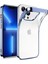 Apple iPhone 13 Pro Max Kılıf,classic Hybrid Metalik Mavi 1