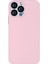 Apple iPhone 12 Pro Max Uyumlu Basiccolors Ultra Ince Mat Tpu Kılıf (Şeffaf Pembe) 1
