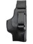 Glock 43 Uyumlu Velkrolu Napa Deri Maşalı Kemer Içi Kılıf Siyah 2