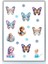 Frozen Elsa 2 Li Set Sticker Telefon Laptop Notebook Tablet Defter Matara Etiket 4