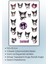 Kuromi Sanrio Sticker Yaklaşık A5 Ebatı Telefon Laptop Notebook Tablet Defter Matara Stiker Etiket 2