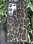 Samsung Galaxy S24 Ultra Leopar Desenli Kadife Kılıf 2