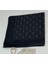 Elegans Monogram Eşarp - 1090750 -913 Füme 3