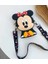 Minnie Mickey Mouse Silikon Askılı Ayarlı Çanta Cüzdan 2