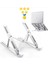 Notebook MacBook Katlanabilir Taşınabilir Metal Standı 1