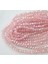 4 Mm Kristal Boncuk Açık Pembe (5 Dizi) 1