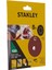 STA32037 Zımpara, Kırmızı, 5 Adet, 120G 125 mm 1