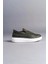 SLW161 Hippo Bağcıksız Cilt Erkek Günlük Sneaker Ayakkabı Bt - Haki 4