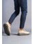 SLW161 Hippo Bağcıksız Süet Erkek Günlük Sneaker Ayakkabı Gt - Bej 3