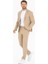 2534 Beli Lastikli Jogger Old Money Style Erkek Pantolon Bej 1