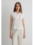 Beyaz Örme Polo Tişört 1612654-70057 3