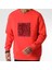 Kabartma Baskılı Oversıze Erkek Sweatshırt 3