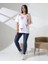 Kurdele Baskılı Kadın T-Shirt 2