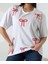 Kurdele Baskılı Kadın T-Shirt 3