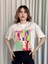 Baskılı Crop Kadın T-Shirt 3