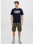 Bisiklet Yaka Lacivert Erkek T-Shirt 12269324_JJHAWAII Shape Tee Ss Crew 1