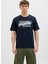 Bisiklet Yaka Lacivert Erkek T-Shirt 12269324_JJHAWAII Shape Tee Ss Crew 2