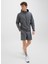 Sweat Şort, S, Gri 2