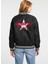 Siyah Kadın Ceket Gj Bomber Jkt Wıth Embroıdery 5