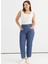 Normal Bel Normal Indigo Kadın Pantolon 25YSL5361-BB 1