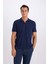 Slim Fit Dar Kesim Polo Yaka Kısa Kollu Tişört W9274AZ25SM 1