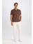 Slim Fit Dar Kesim Polo Yaka Kısa Kollu Tişört W9274AZ25SM 2