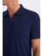 Slim Fit Dar Kesim Polo Yaka Kısa Kollu Tişört W9274AZ25SM 5