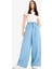 Pull On Wide Leg Yüksek Bel Uzun Tensel Yıkamalı Pantolon D8235AX25SM 3