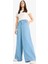 Pull On Wide Leg Yüksek Bel Uzun Tensel Yıkamalı Pantolon D8235AX25SM 4