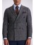 Koyu Lacivert Slim Fit Kruvaze Erkek Takım Elbise 3