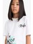 Kız Çocuk Disney Mickey & Minnie Oversize Geniş Kalıp Bisiklet Yaka Sırt Baskılı Kısa Kollu Tişört E2618A825SM 3