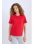 Regular Fit Bisiklet Yaka Basic Düz Kısa Kollu Kırmızı Tişört D9592AX25SM 1