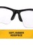 DPG51-1C Radius Clear 10 Base Curve Lens Protective Safety Glasses 2