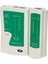 RJ11 Rj9 Jack Telefon Data Kablosu Sıkma Çakma Pensesi + Cat5 Cat6 Data Telefon Kablosu Test Cihazı +Kablo Soyucusu +100 Adet RJ45 Jack Set 2