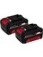 2X18V 4,0 Ah Pxc-Twinpack Cb 2, Akü 1