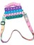 N Tarzı Kawaii Unicorn Pop Fidget Oyuncak Gökkuşağı Noel Baba Bozuk Para Cüzdanı Çanta Cüzdan Silika Basit Dimple Oyuncak Noel Için Kızlar Için (Yurt Dışından) 5