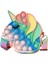 J Tarzı Kawaii Unicorn Pop Fidget Oyuncak Gökkuşağı Noel Baba Bozuk Para Cüzdanı Çanta Cüzdan Silika Basit Dimple Oyuncak Noel Için Kızlar Için (Yurt Dışından) 1