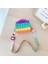 Bir Stil Kawaii Unicorn Pop Fidget Oyuncak Gökkuşağı Noel Baba Bozuk Para Cüzdanı Çanta Cüzdan Silika Basit Dimple Oyuncak Noel Için Kızlar Için (Yurt Dışından) 1