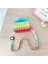 E Stili Kawaii Unicorn Pop Fidget Oyuncak Gökkuşağı Noel Baba Bozuk Para Cüzdanı Çanta Cüzdan Silika Basit Dimple Oyuncak Noel Için Kızlar Için (Yurt Dışından) 1