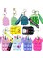 E Stili Moda Pop It Kabarcık Oyuncak Gökkuşağı Unicorn Kawaii Bozuk Para Cüzdanı Çocuklar Cüzdan Bayan Çanta Silikon Basit Dimple Oyuncak (Yurt Dışından) 5