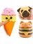 No.3 Tarzı Yeni Moda Dev Squishy Yavaş Yükselen Kokulu Hamburger Patates Kızartması Köpek Dondurma Şekilli Sevimli Oyuncaklar Christmas Hediye (Yurt Dışından) 2