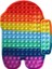 30CM Kalp Şeklinde Stil Çocuklar Için 30CM Büyük Basit Ayarlanabilir Fidget Oyuncaklar Paketi Antistres Oyuncakları Kawaii Otizmi Rahatlatma Squishy Oyuncak (Yurt Dışından) 2