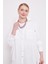 Beyaz Dokulu Pamuk Gömlek 2
