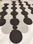 Jüt Hasır Görünümlü Desenli Modern El Örgüsü Dikdörtgen Halı Kilim 1